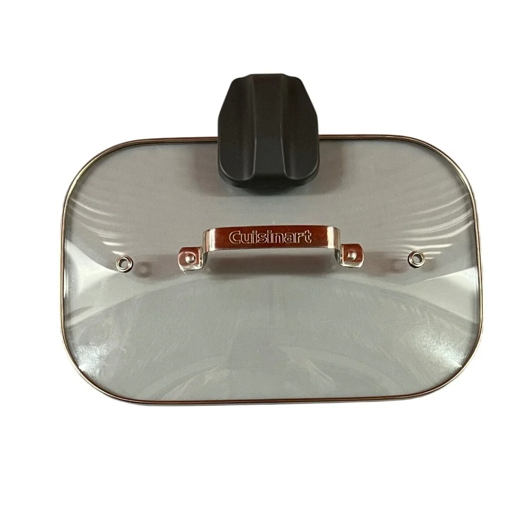 Cuisinart STM-1000 Replacement Glass Lid for Digital Steamer Clear Stainless Rim